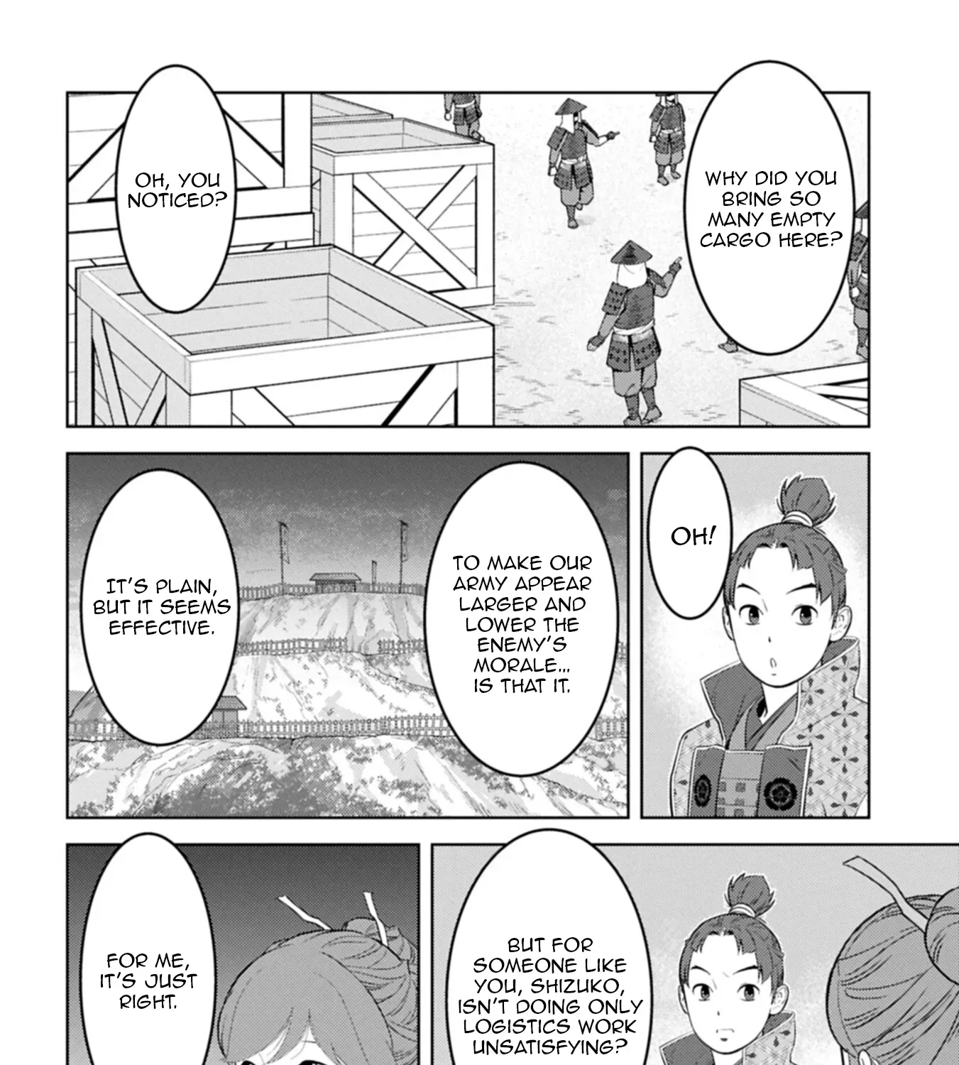 Sengoku Komachi Kuroutan Chapter 96 page 12 - 