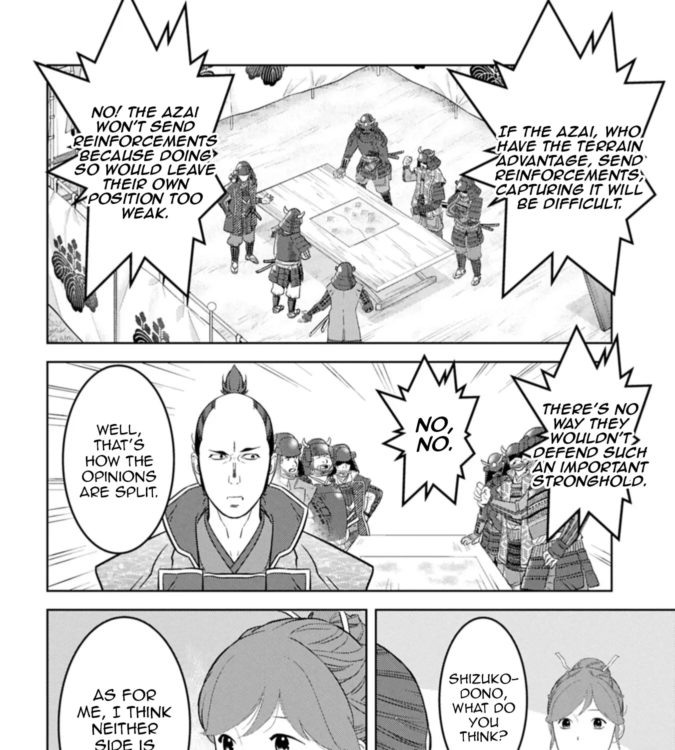 Sengoku Komachi Kuroutan Chapter 96 page 24 - 