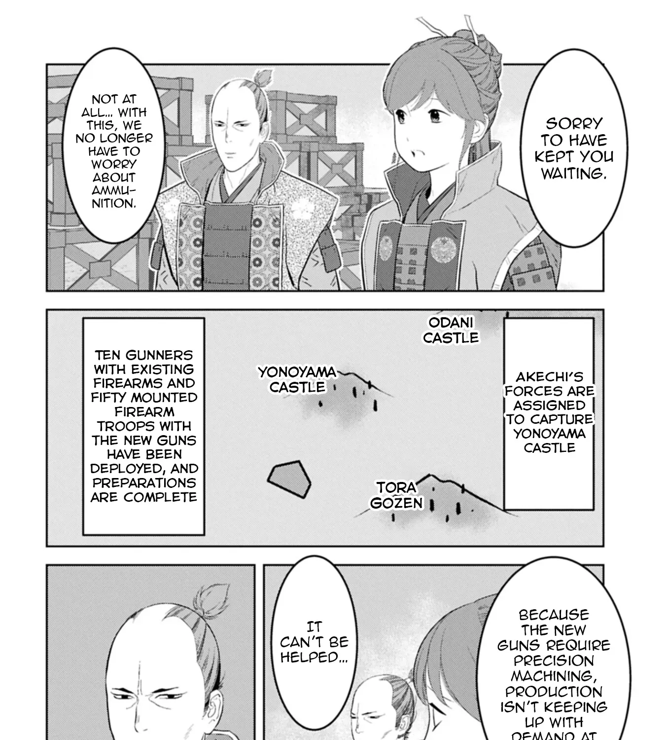 Sengoku Komachi Kuroutan Chapter 96 page 36 - 