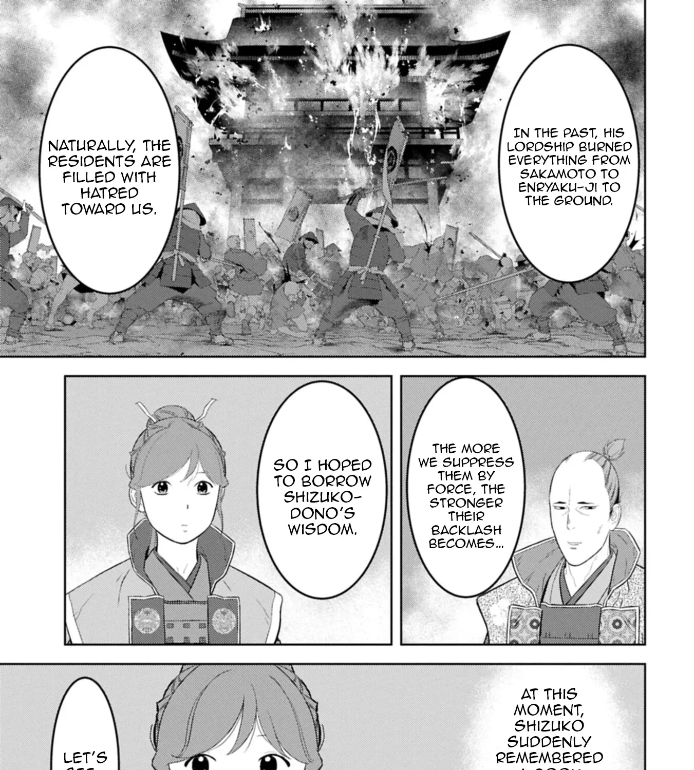 Sengoku Komachi Kuroutan Chapter 96 page 42 - 