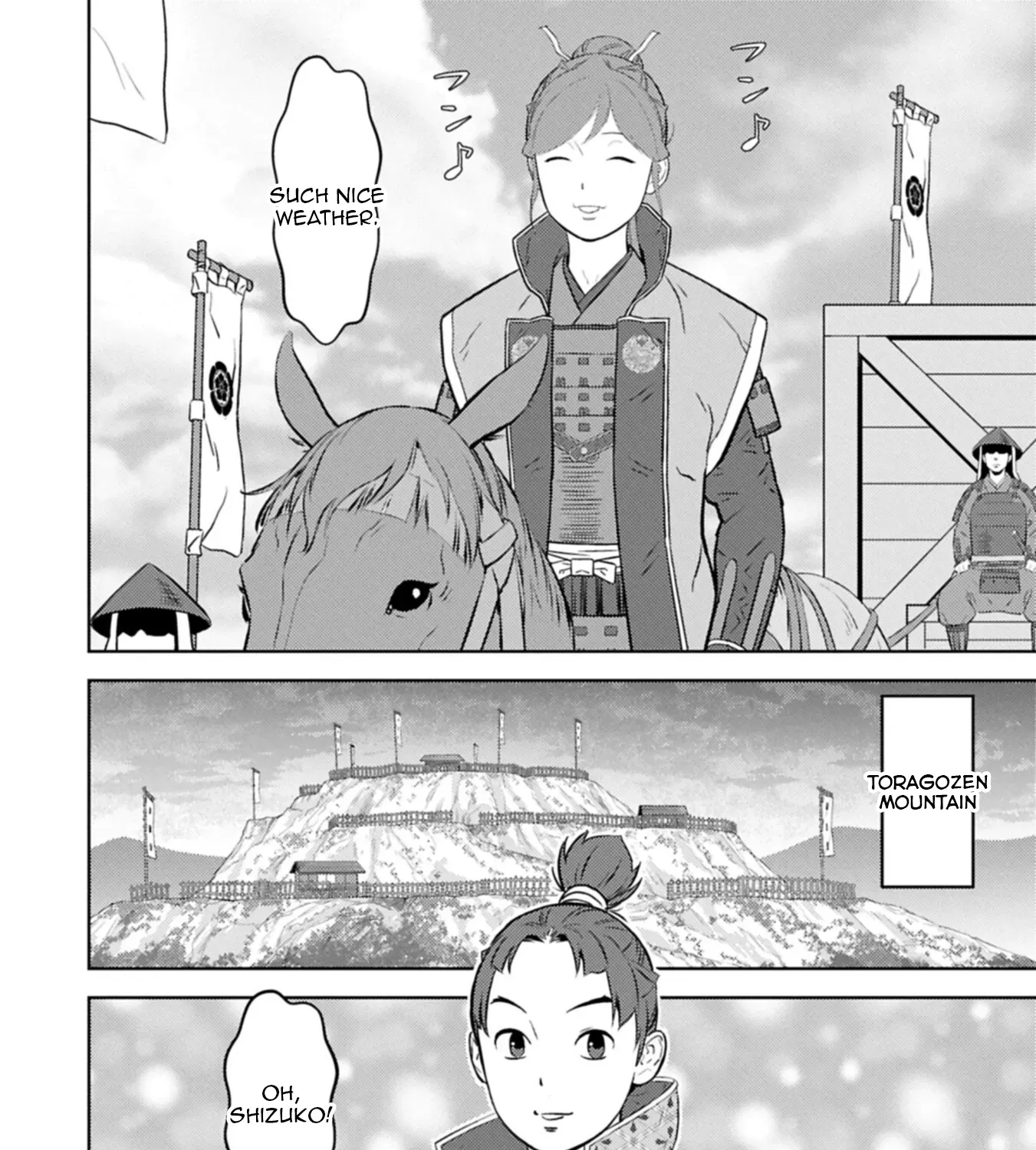 Sengoku Komachi Kuroutan Chapter 96 page 8 - 