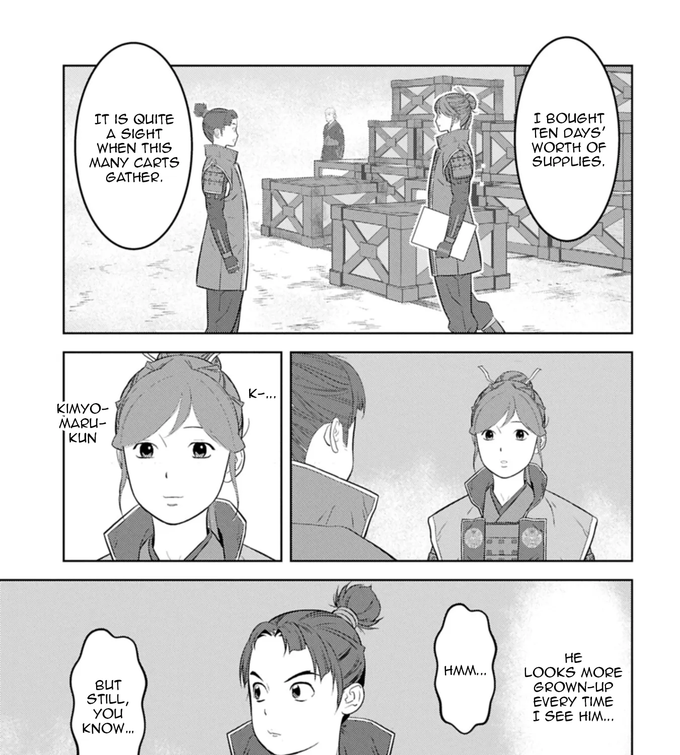 Sengoku Komachi Kuroutan Chapter 96 page 10 - 