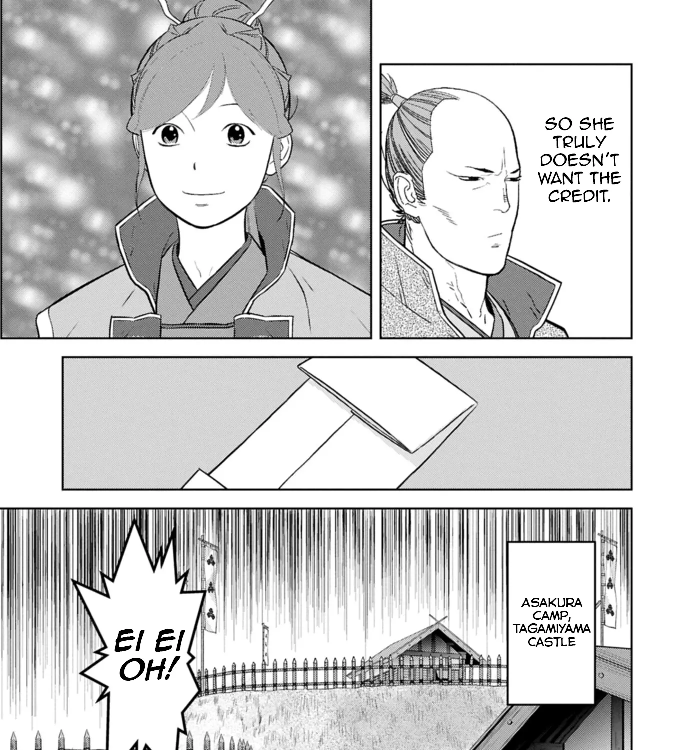 Sengoku Komachi Kuroutan Chapter 98 page 26 - 