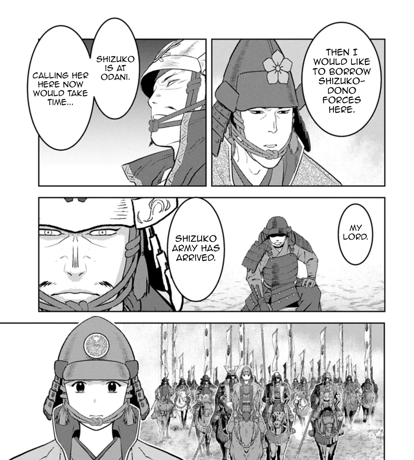 Sengoku Komachi Kuroutan Chapter 98 page 54 - 