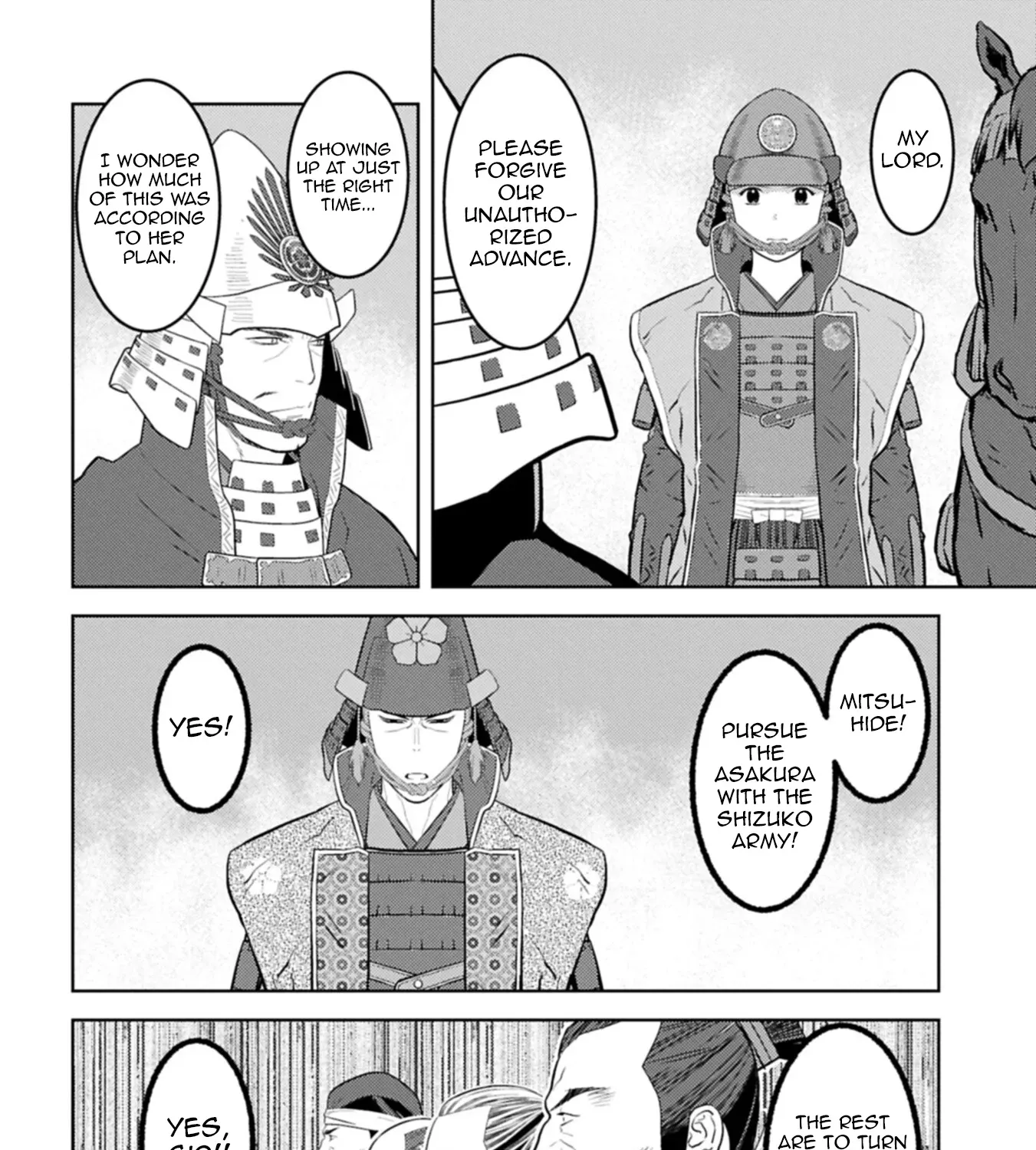 Sengoku Komachi Kuroutan Chapter 98 page 56 - 