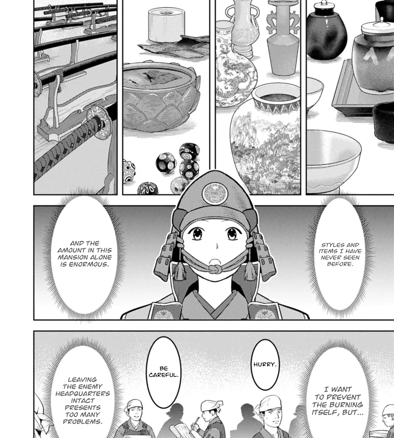 Sengoku Komachi Kuroutan Chapter 99 page 56 - 
