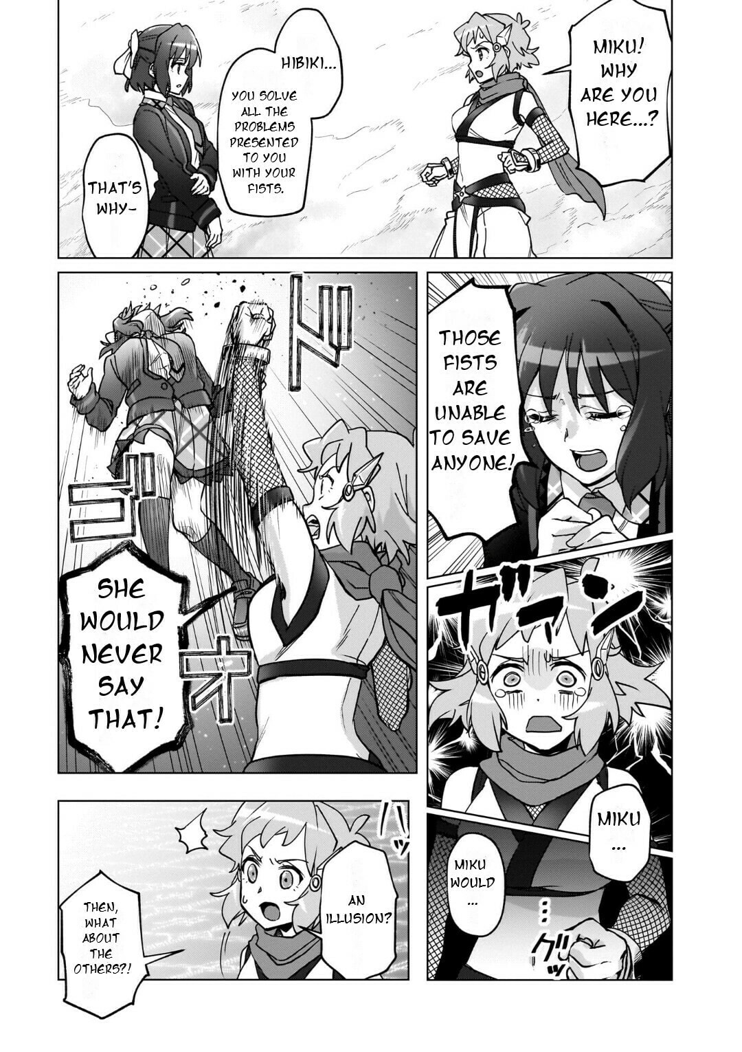 Senki Kanshoku Symphogear - Shirabe Meshi Chapter 31 page 12 - 