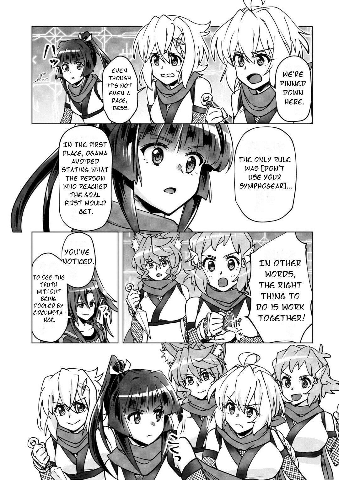 Senki Kanshoku Symphogear - Shirabe Meshi Chapter 31 page 15 - 