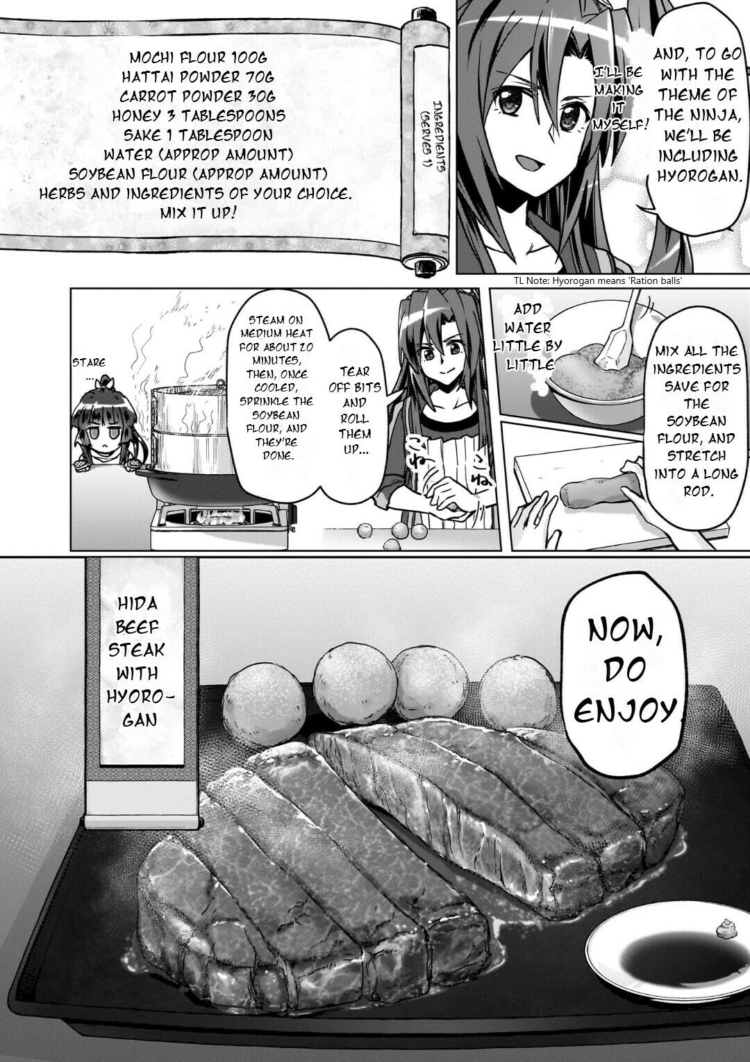 Senki Kanshoku Symphogear - Shirabe Meshi Chapter 31 page 21 - 