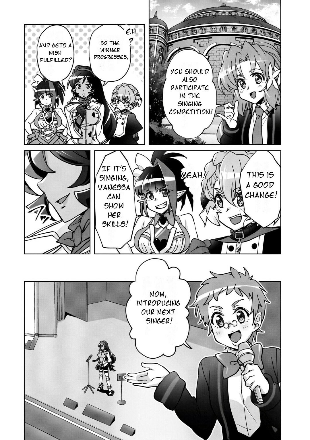 Senki Kanshoku Symphogear - Shirabe Meshi Chapter 32.5 page 4 - 