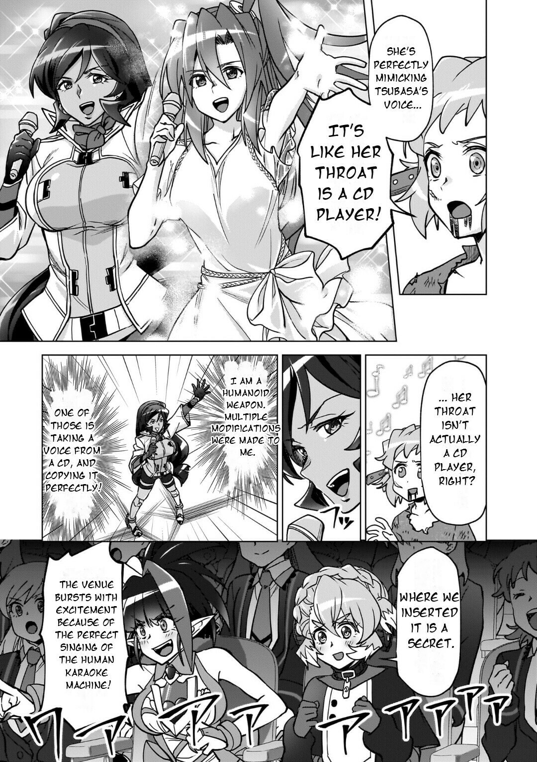 Senki Kanshoku Symphogear - Shirabe Meshi Chapter 32.5 page 6 - 