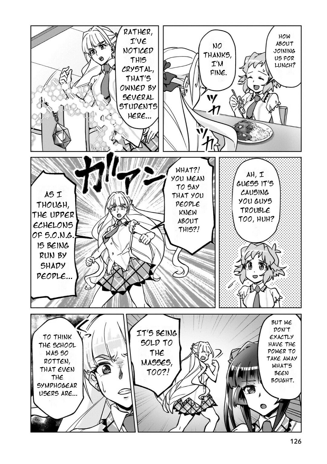 Senki Kanshoku Symphogear - Shirabe Meshi Chapter 32 page 11 - 