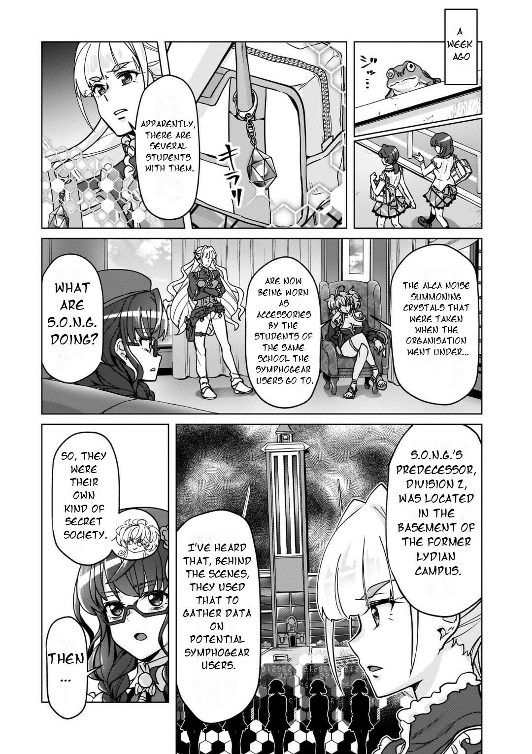 Senki Kanshoku Symphogear - Shirabe Meshi Chapter 32 page 4 - 