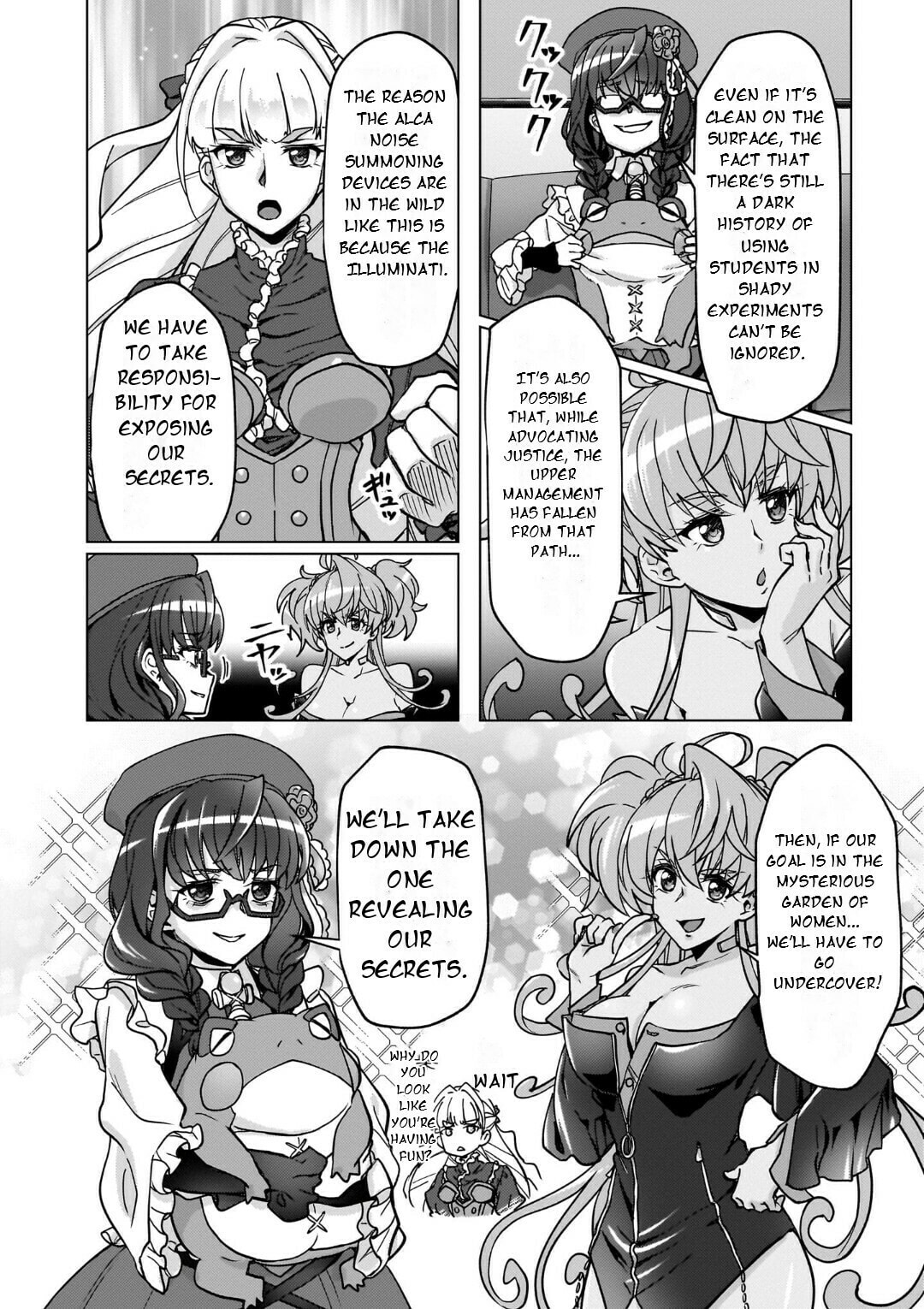 Senki Kanshoku Symphogear - Shirabe Meshi Chapter 32 page 5 - 