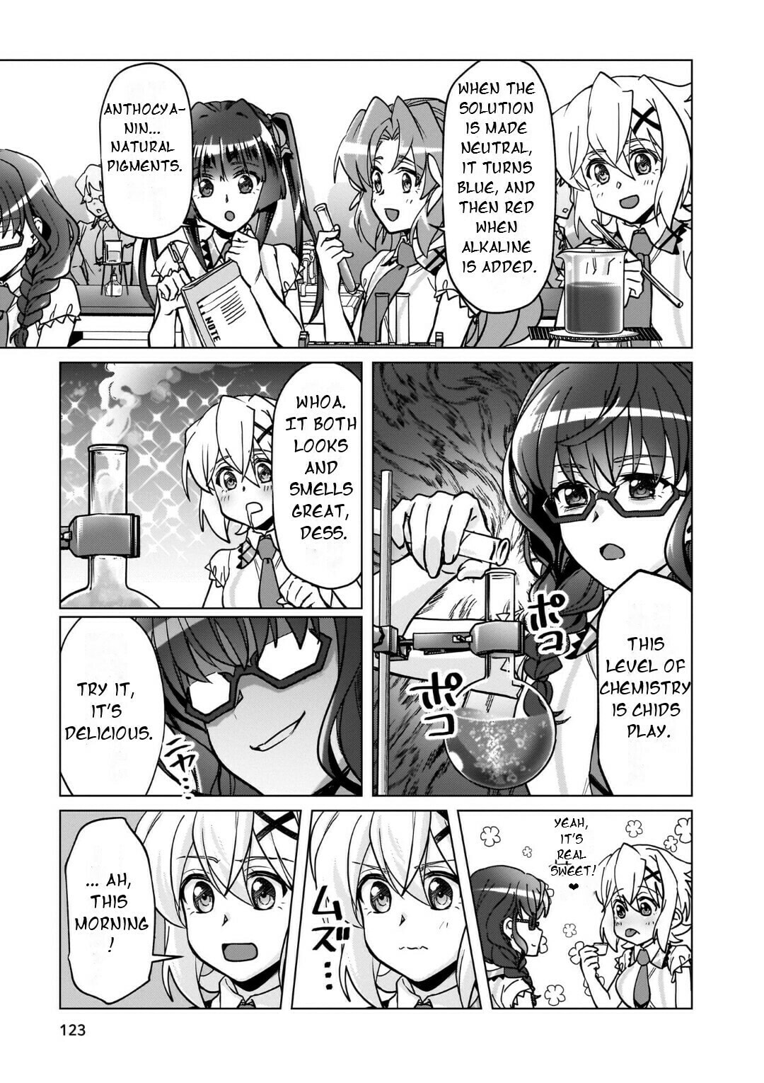 Senki Kanshoku Symphogear - Shirabe Meshi Chapter 32 page 8 - 