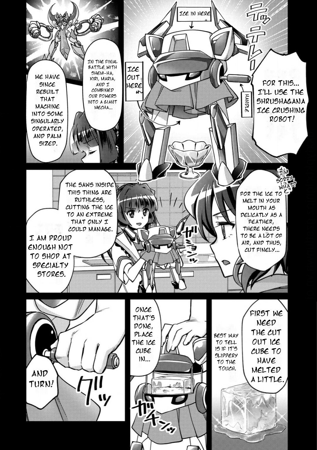 Senki Kanshoku Symphogear - Shirabe Meshi Chapter 34 page 15 - 