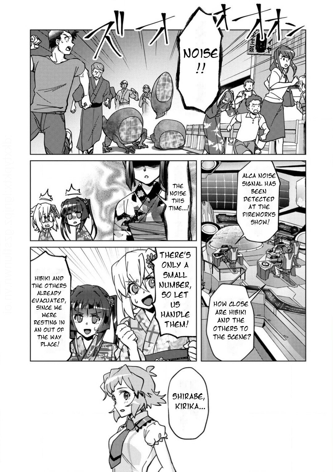 Senki Kanshoku Symphogear - Shirabe Meshi Chapter 34 page 8 - 