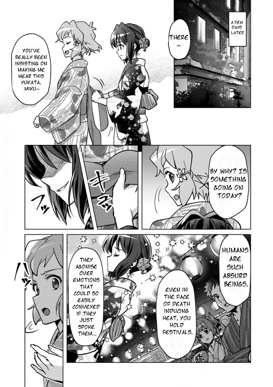 Senki Kanshoku Symphogear - Shirabe Meshi Chapter 34 page 10 - 