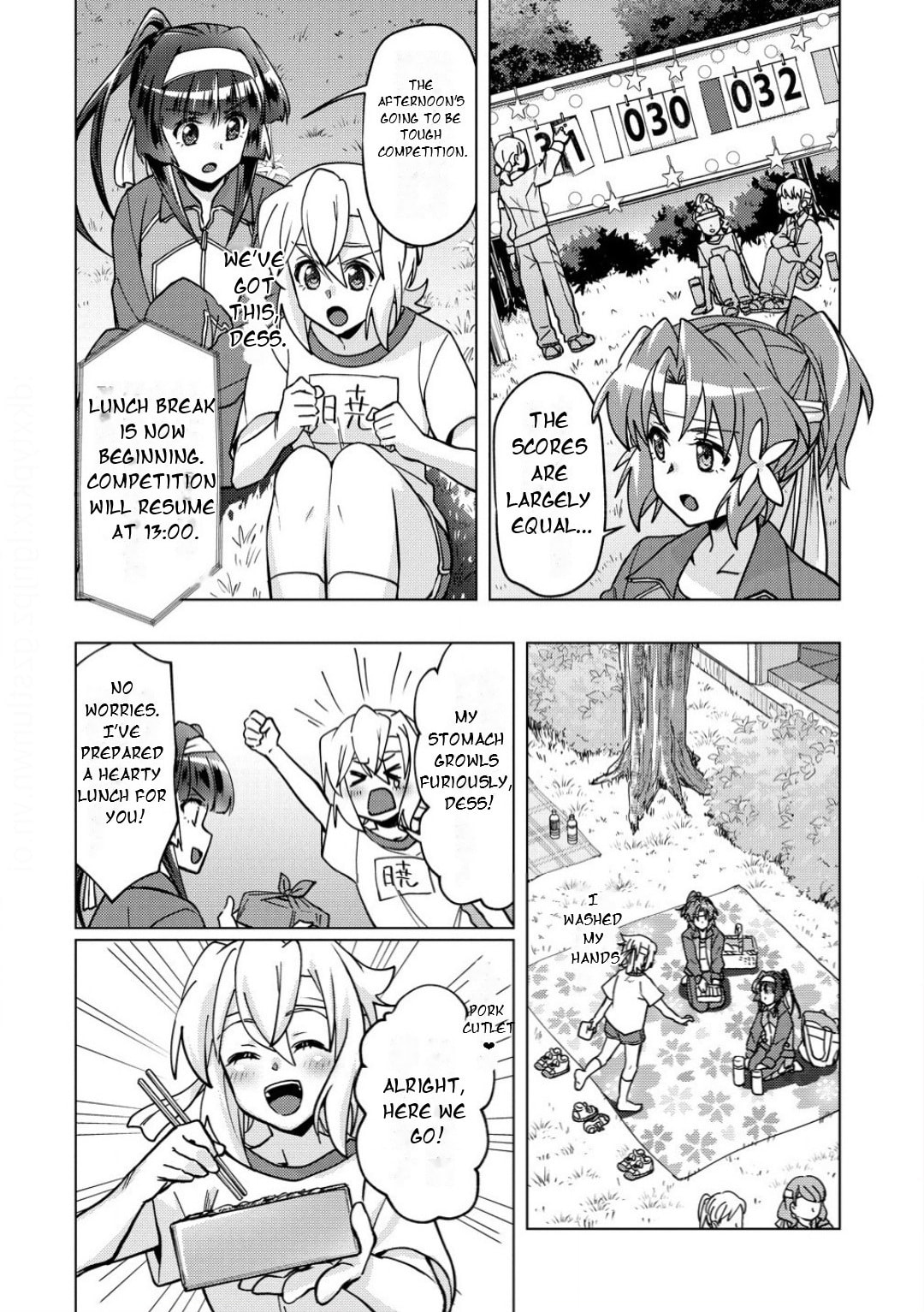 Senki Kanshoku Symphogear - Shirabe Meshi Chapter 35 page 13 - 
