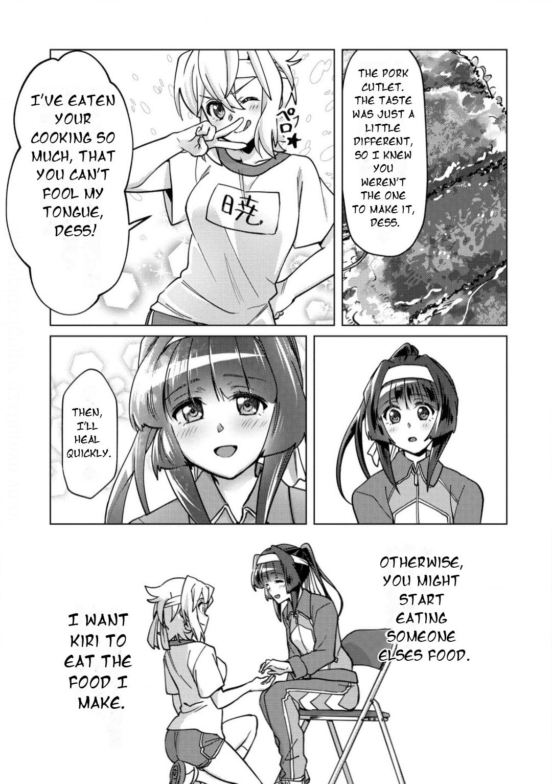 Senki Kanshoku Symphogear - Shirabe Meshi Chapter 35 page 22 - 