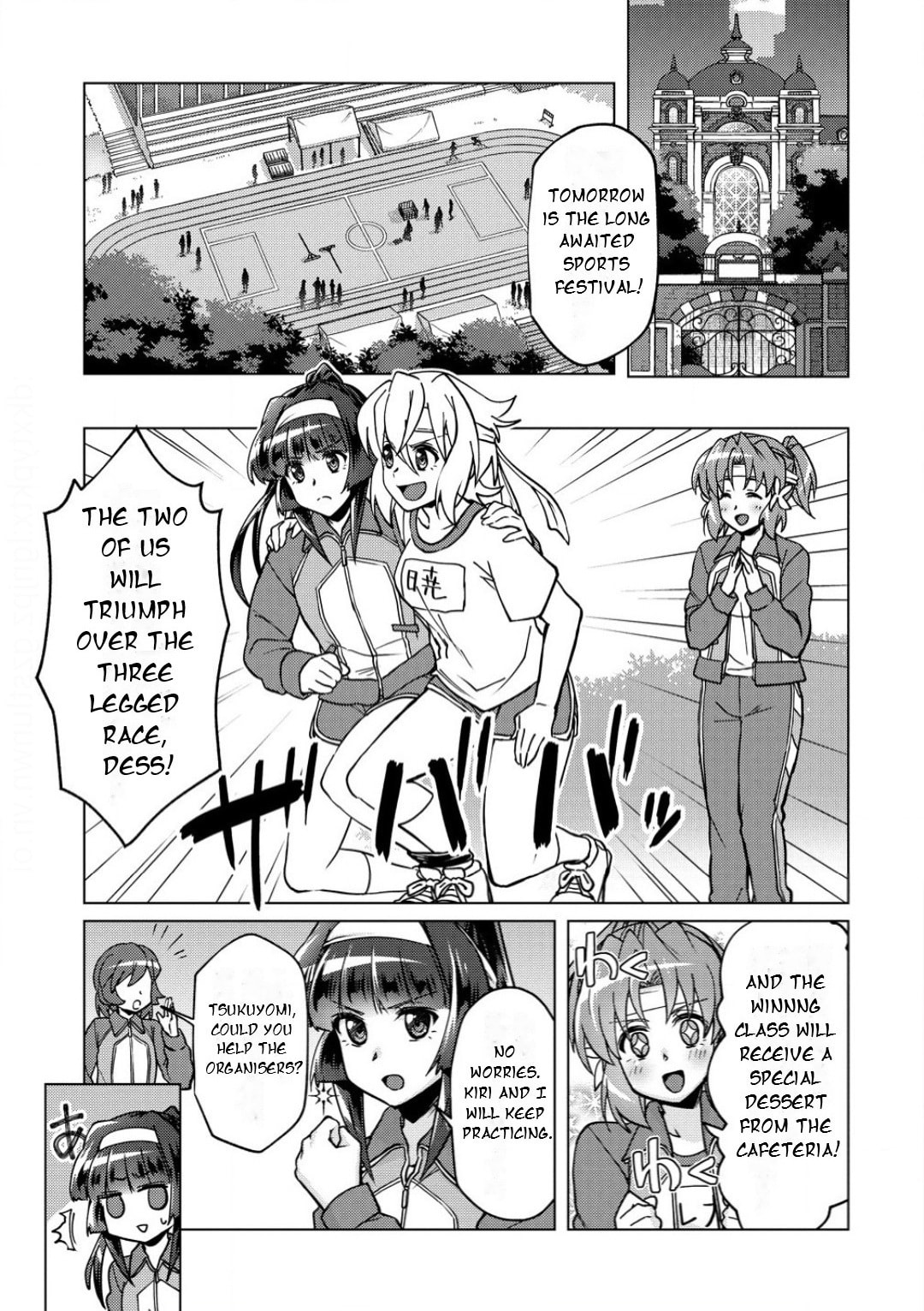 Senki Kanshoku Symphogear - Shirabe Meshi Chapter 35 page 4 - 