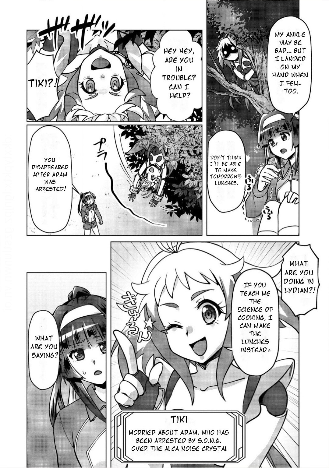 Senki Kanshoku Symphogear - Shirabe Meshi Chapter 35 page 7 - 