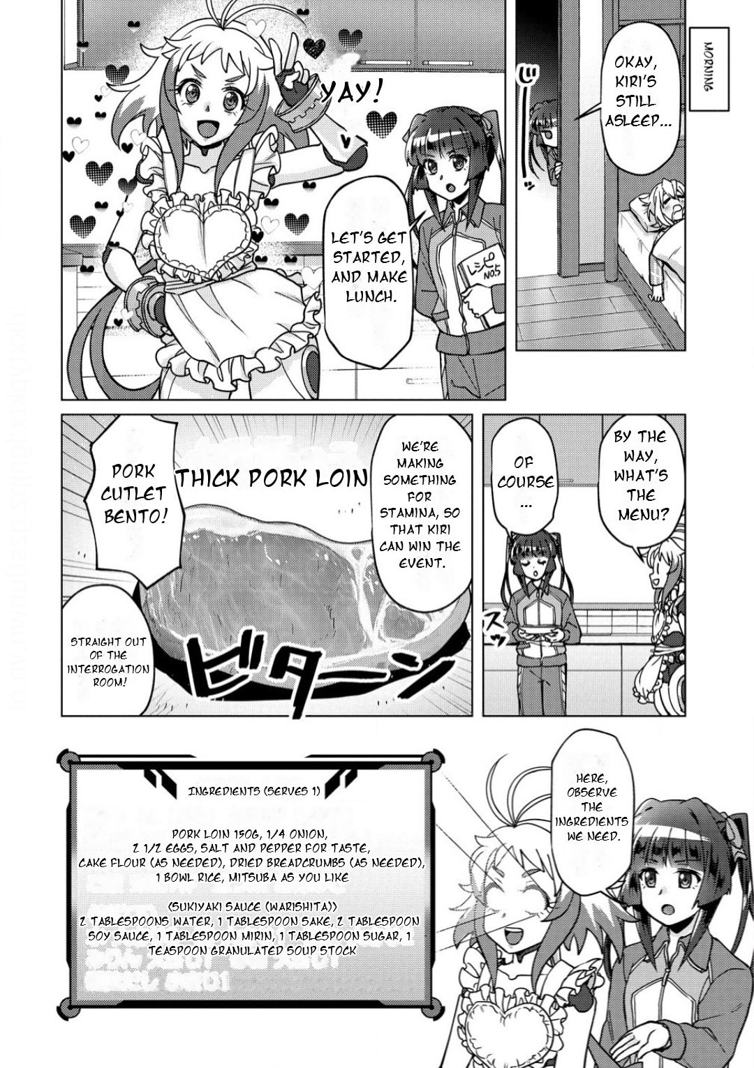 Senki Kanshoku Symphogear - Shirabe Meshi Chapter 35 page 9 - 
