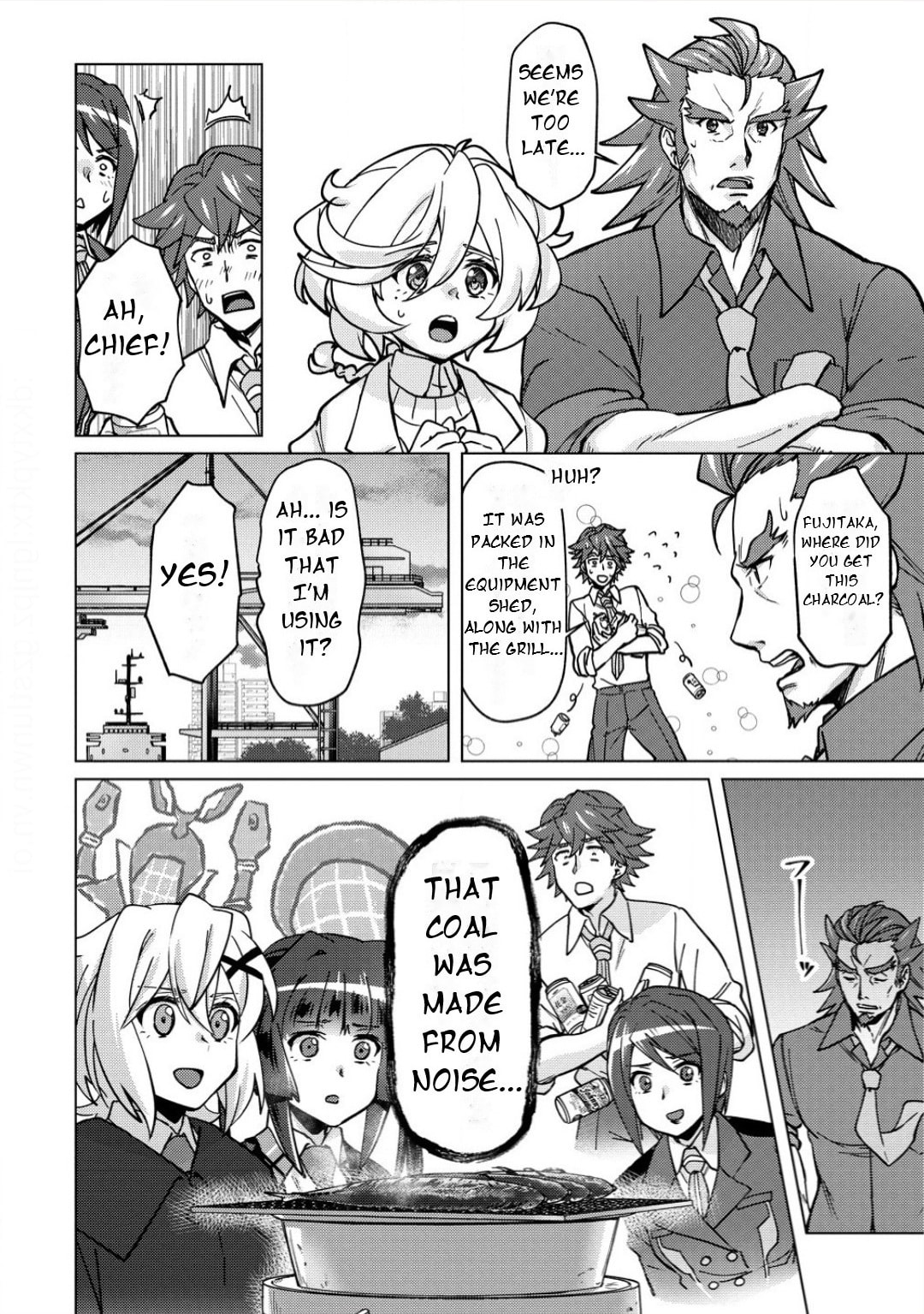 Senki Kanshoku Symphogear - Shirabe Meshi Chapter 36 page 11 - 