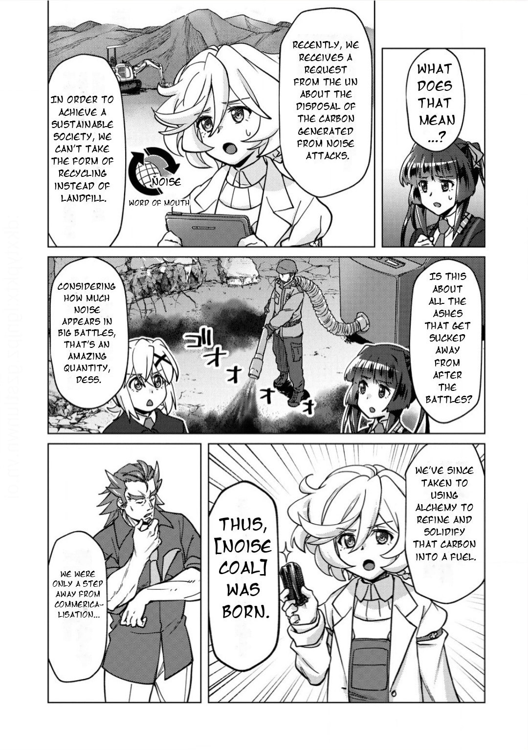 Senki Kanshoku Symphogear - Shirabe Meshi Chapter 36 page 12 - 