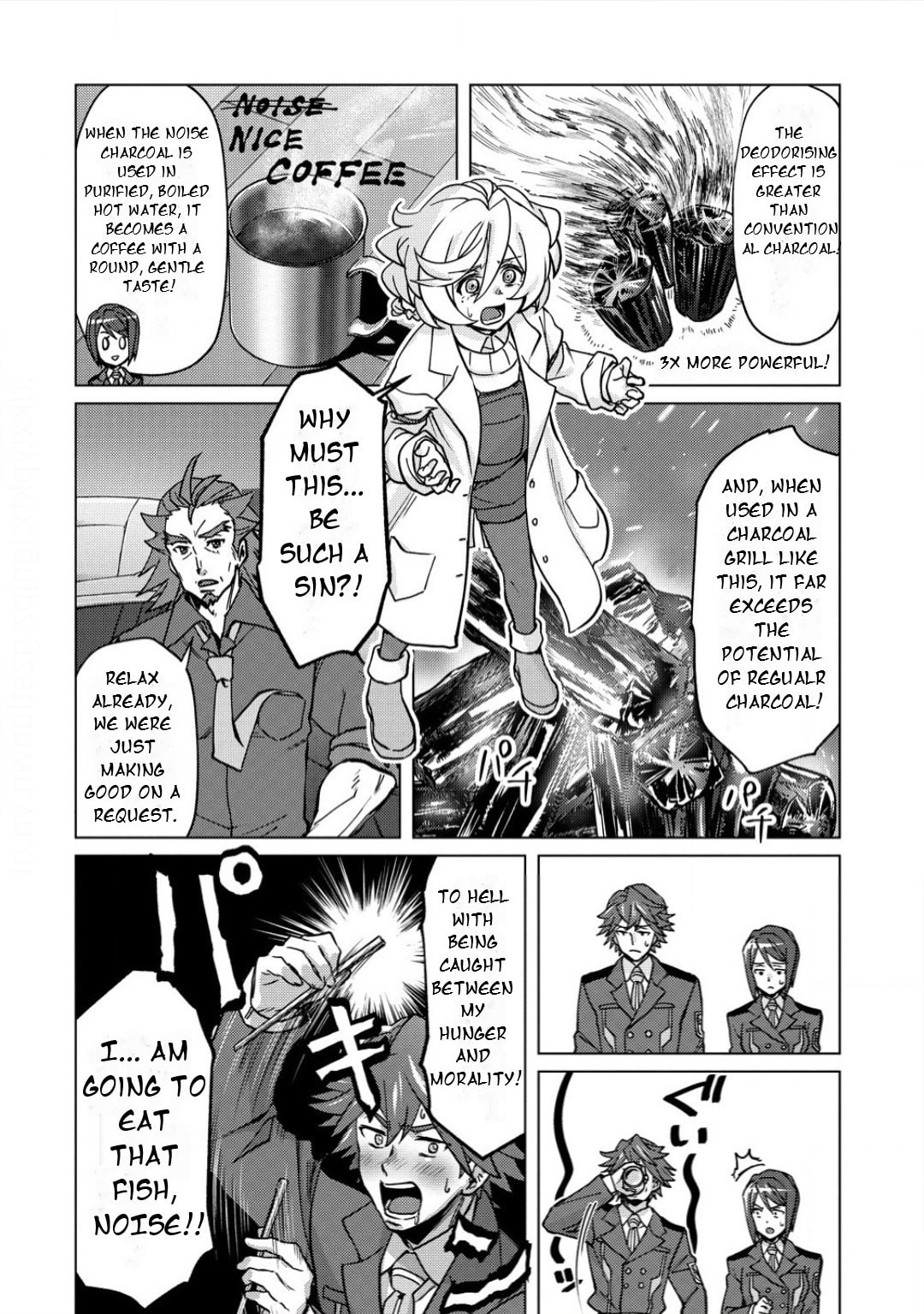 Senki Kanshoku Symphogear - Shirabe Meshi Chapter 36 page 15 - 