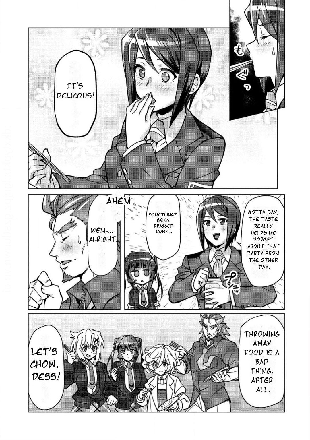 Senki Kanshoku Symphogear - Shirabe Meshi Chapter 36 page 18 - 
