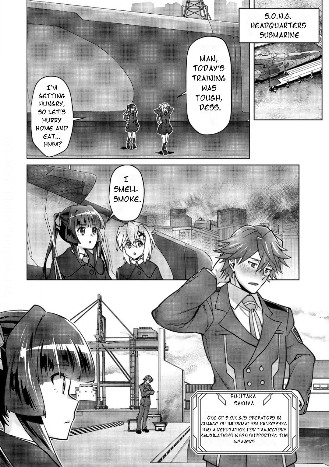 Senki Kanshoku Symphogear - Shirabe Meshi Chapter 36 page 3 - 