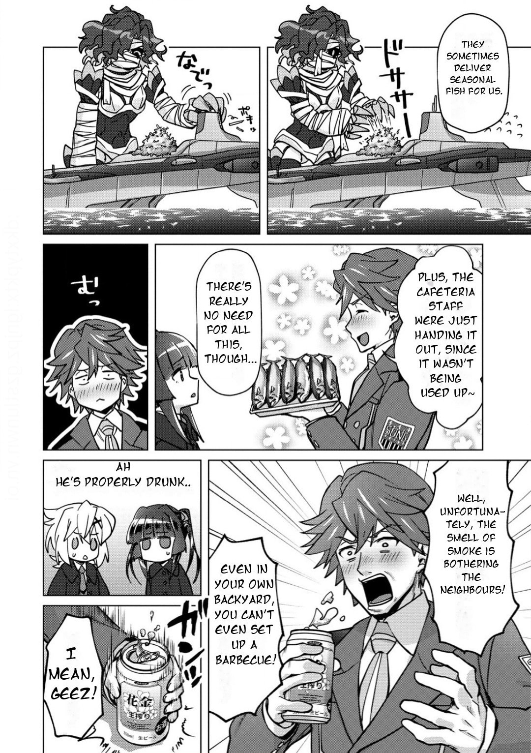 Senki Kanshoku Symphogear - Shirabe Meshi Chapter 36 page 5 - 