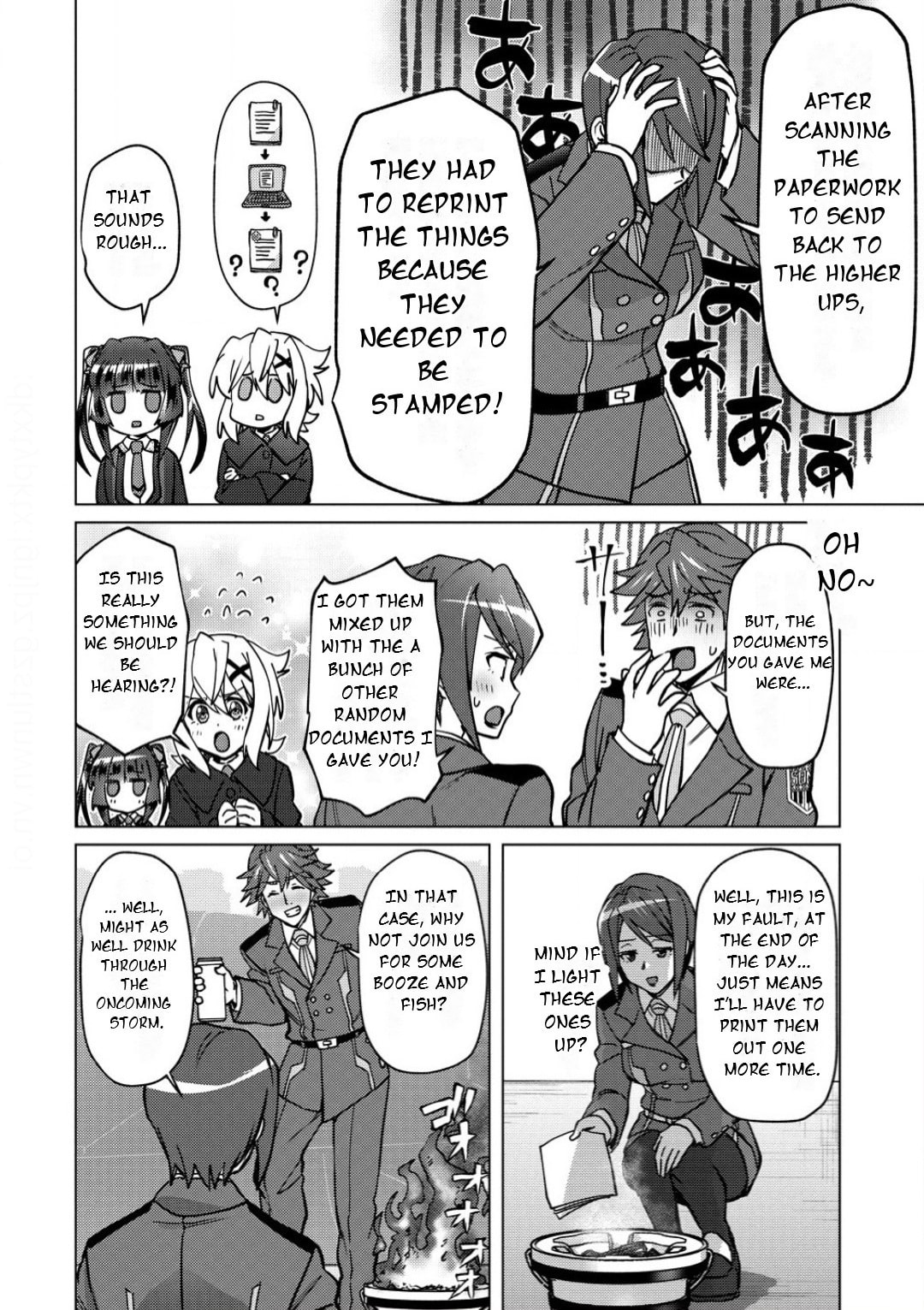 Senki Kanshoku Symphogear - Shirabe Meshi Chapter 36 page 9 - 