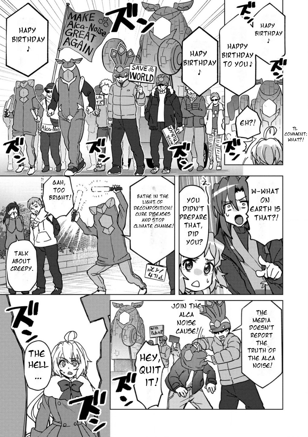 Senki Kanshoku Symphogear - Shirabe Meshi Chapter 37 page 14 - 