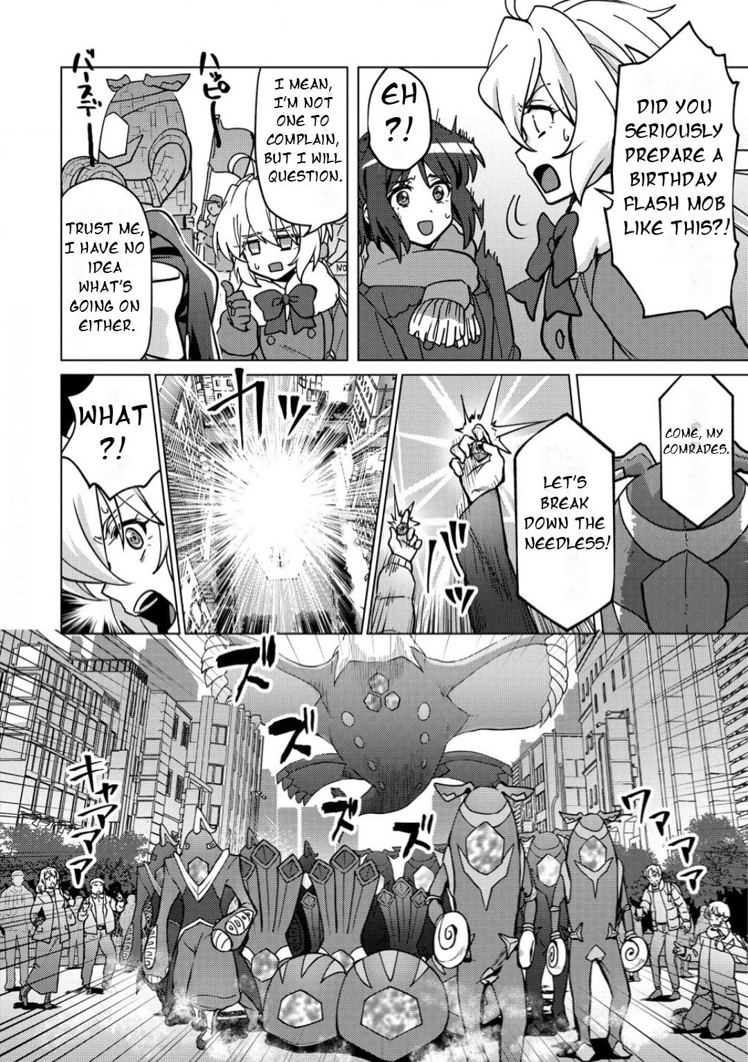 Senki Kanshoku Symphogear - Shirabe Meshi Chapter 37 page 15 - 