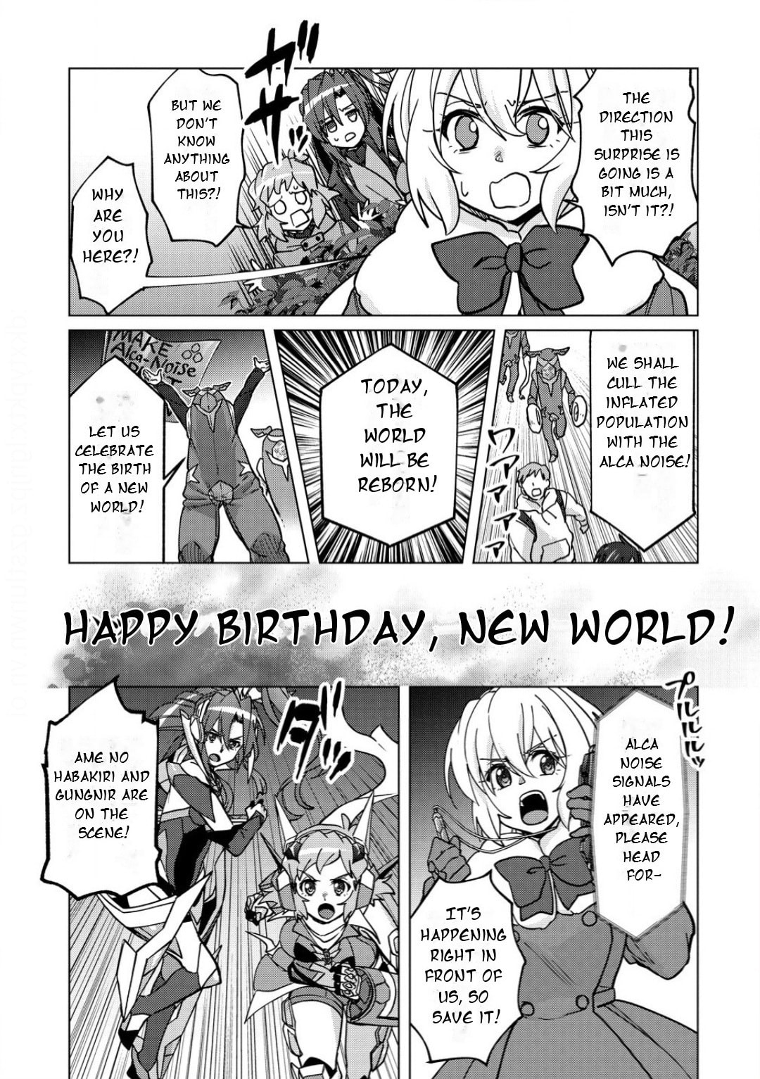 Senki Kanshoku Symphogear - Shirabe Meshi Chapter 37 page 16 - 