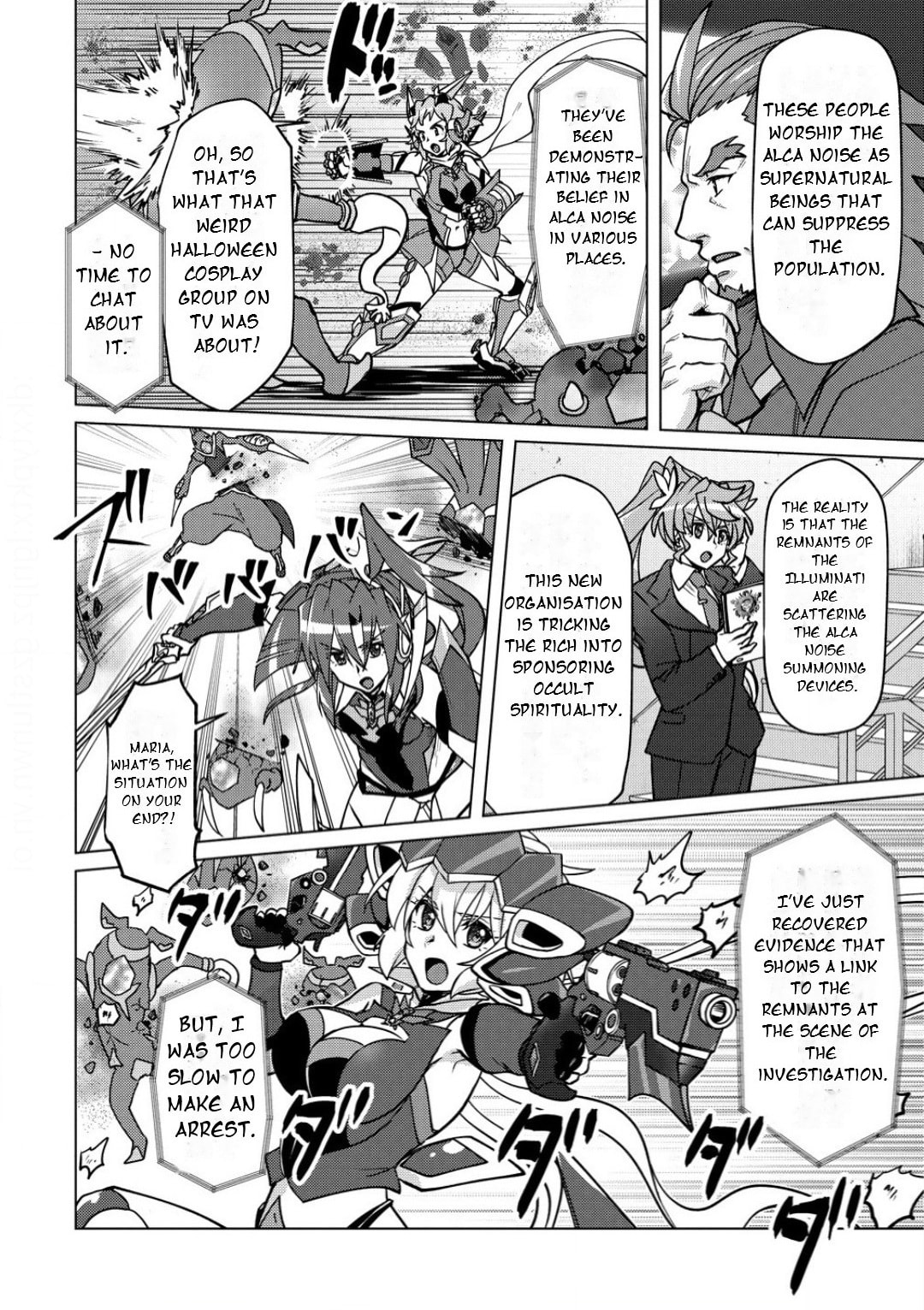 Senki Kanshoku Symphogear - Shirabe Meshi Chapter 37 page 17 - 