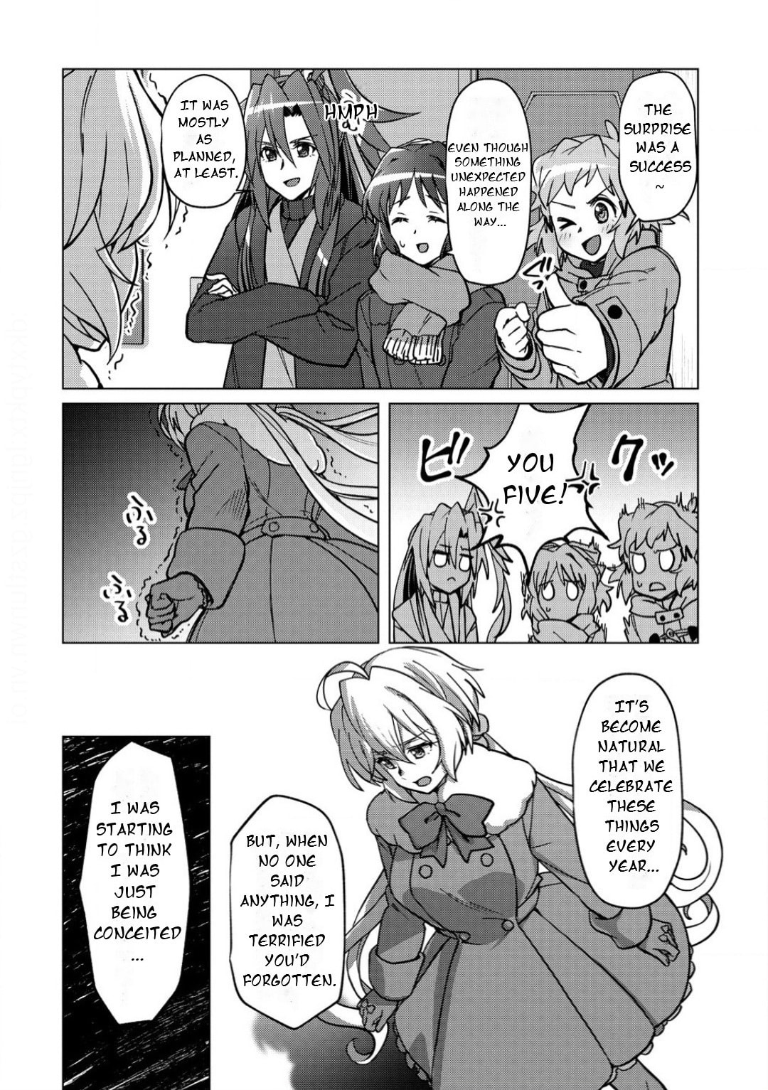 Senki Kanshoku Symphogear - Shirabe Meshi Chapter 37 page 21 - 