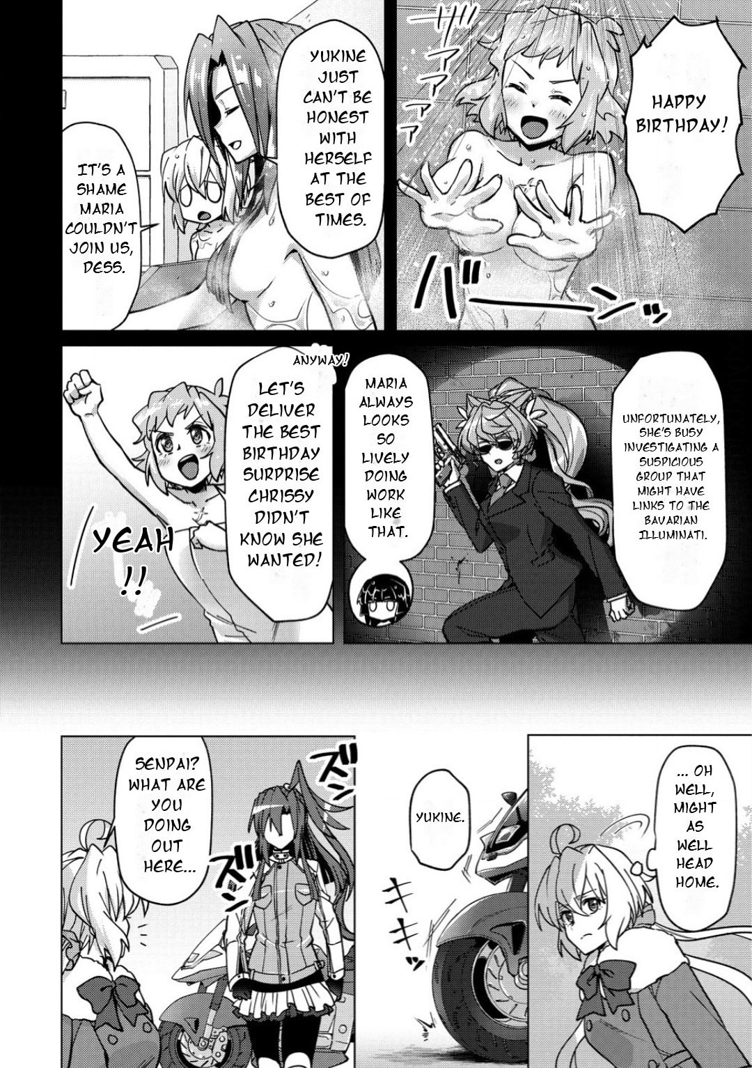 Senki Kanshoku Symphogear - Shirabe Meshi Chapter 37 page 7 - 