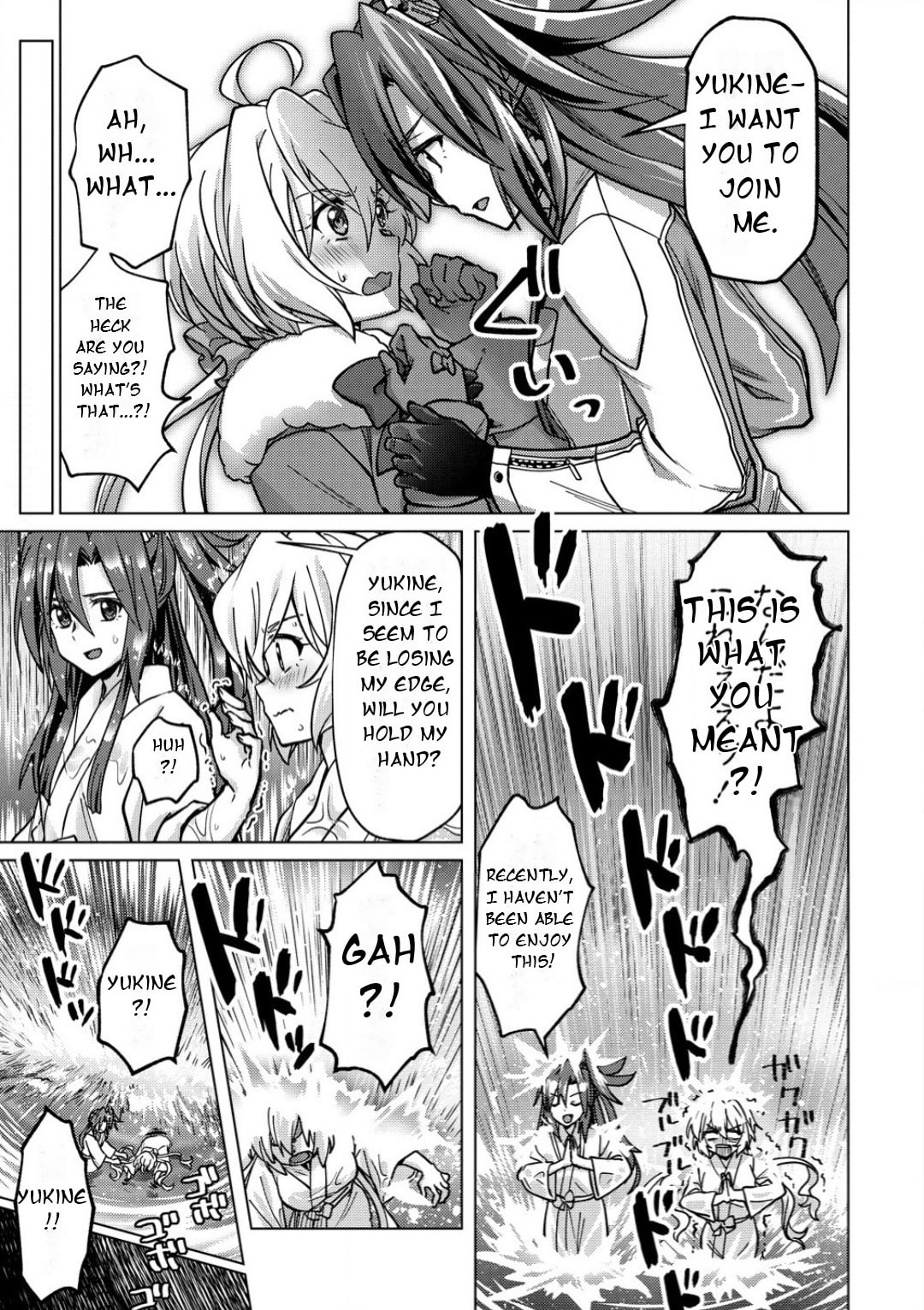 Senki Kanshoku Symphogear - Shirabe Meshi Chapter 37 page 8 - 
