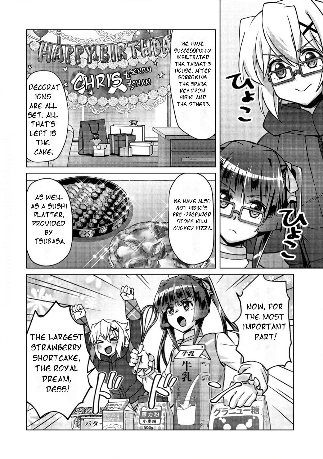 Senki Kanshoku Symphogear - Shirabe Meshi Chapter 37 page 9 - 