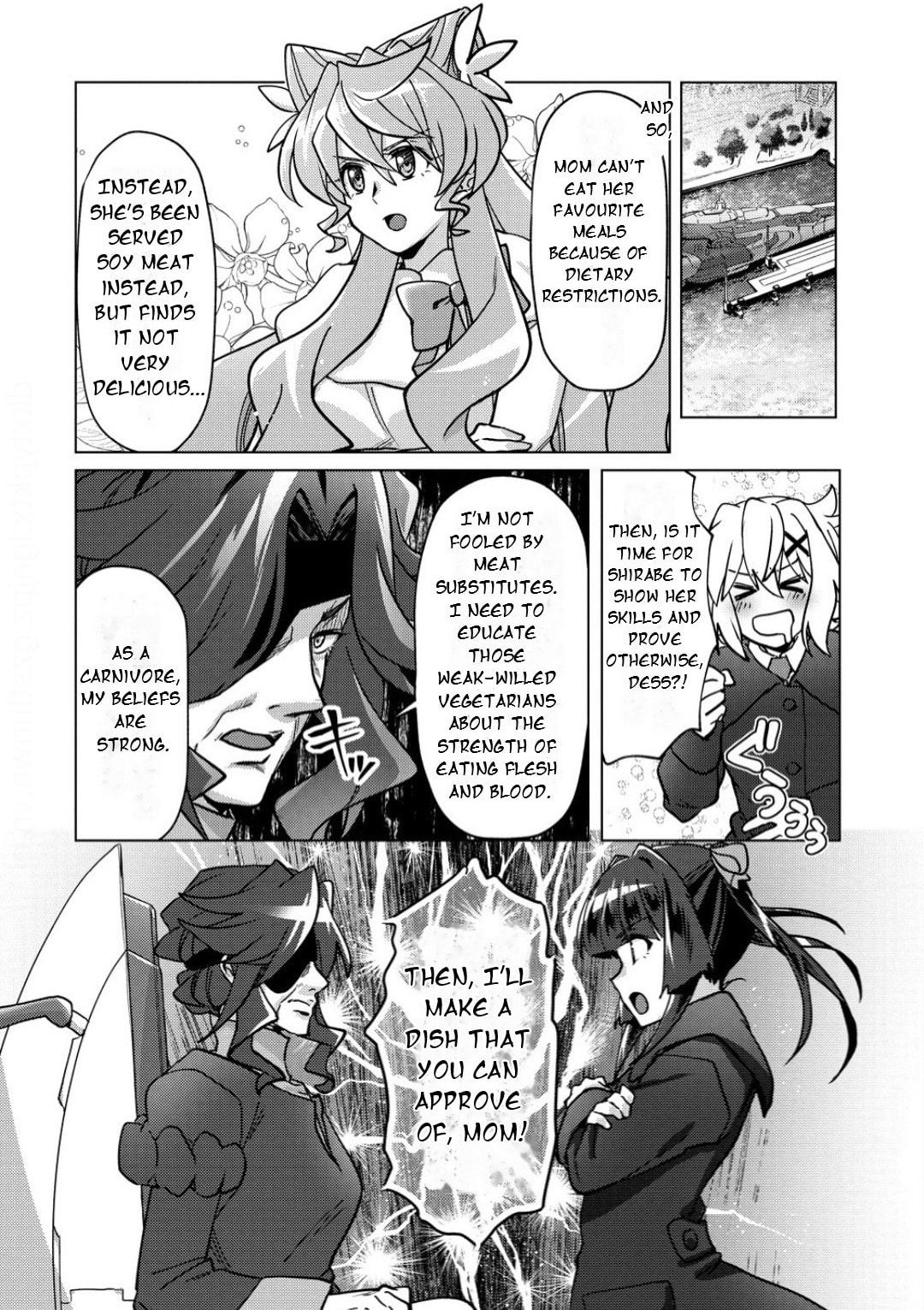 Senki Kanshoku Symphogear - Shirabe Meshi Chapter 39 page 11 - 