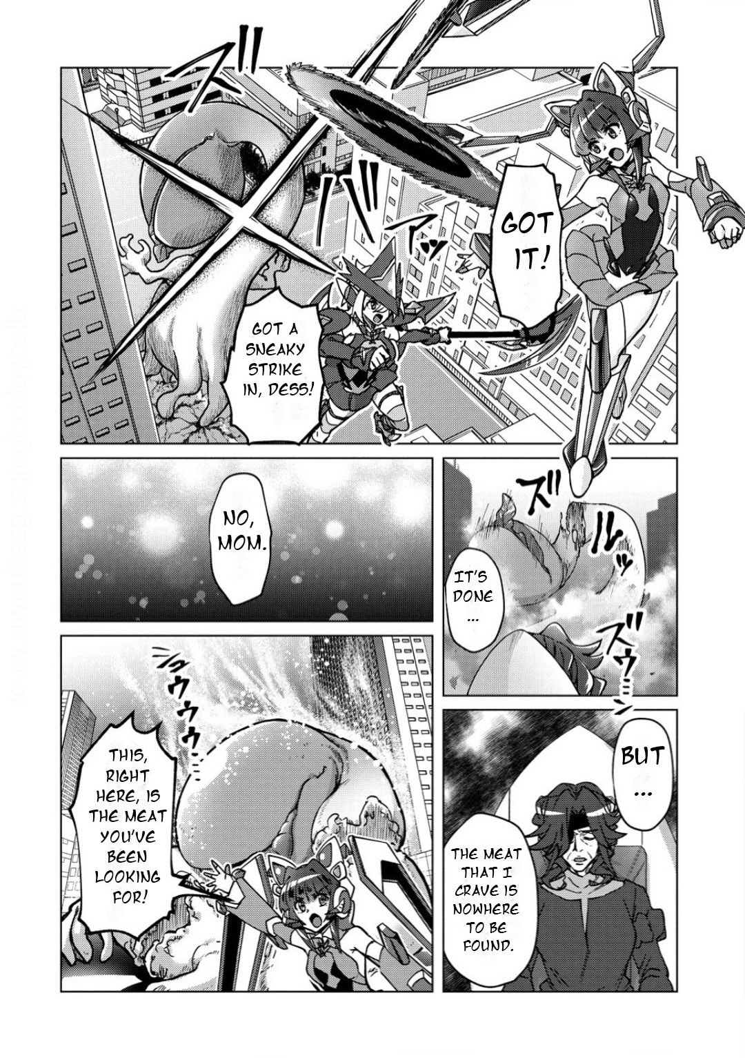 Senki Kanshoku Symphogear - Shirabe Meshi Chapter 39 page 17 - 