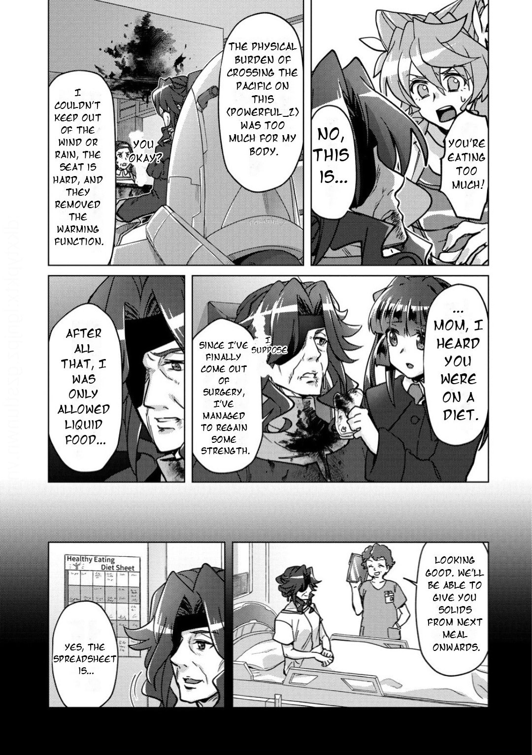 Senki Kanshoku Symphogear - Shirabe Meshi Chapter 39 page 8 - 