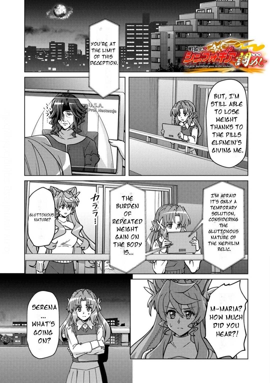 Senki Kanshoku Symphogear - Shirabe Meshi Chapter 40 page 2 - 