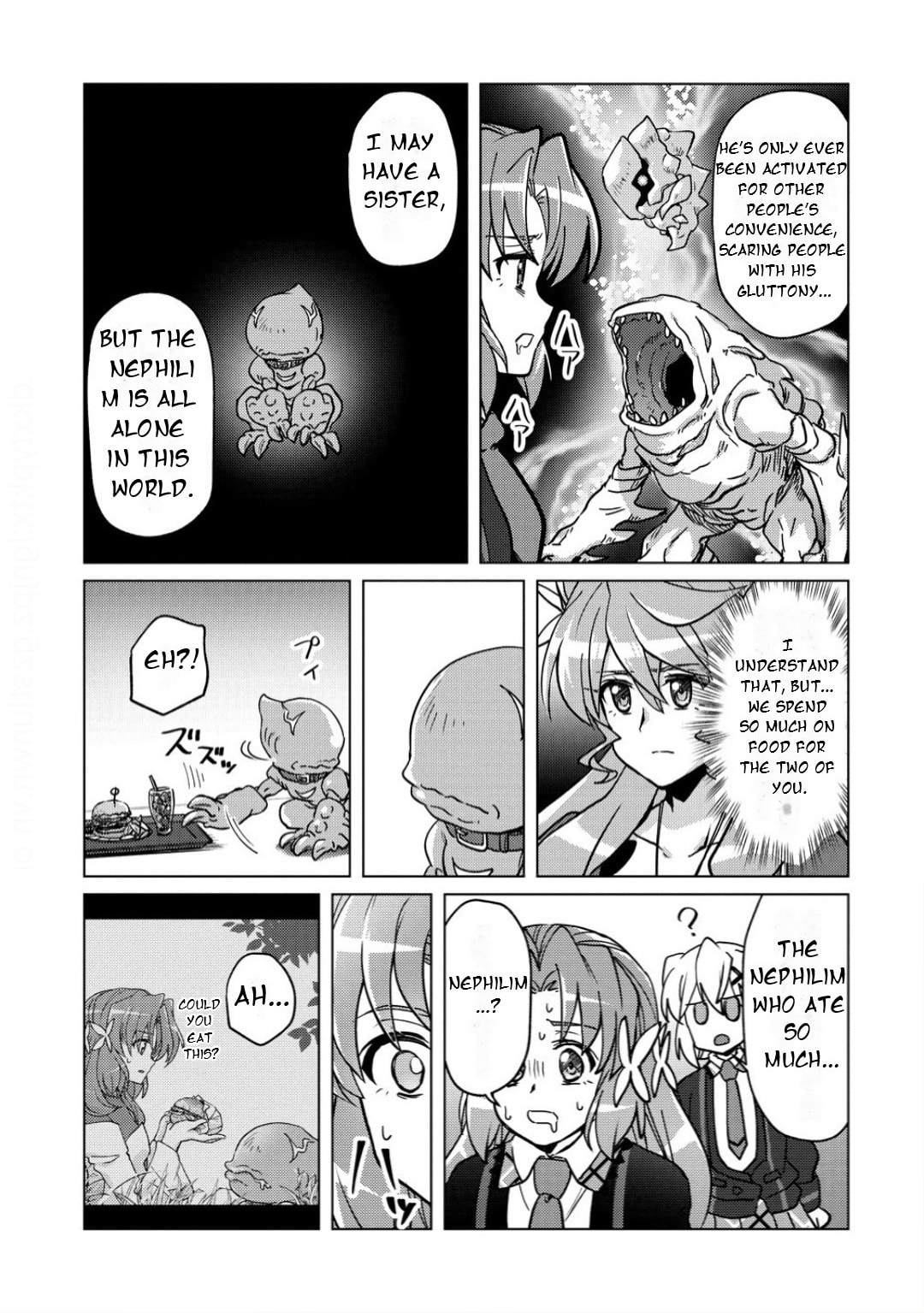 Senki Kanshoku Symphogear - Shirabe Meshi Chapter 40 page 16 - 