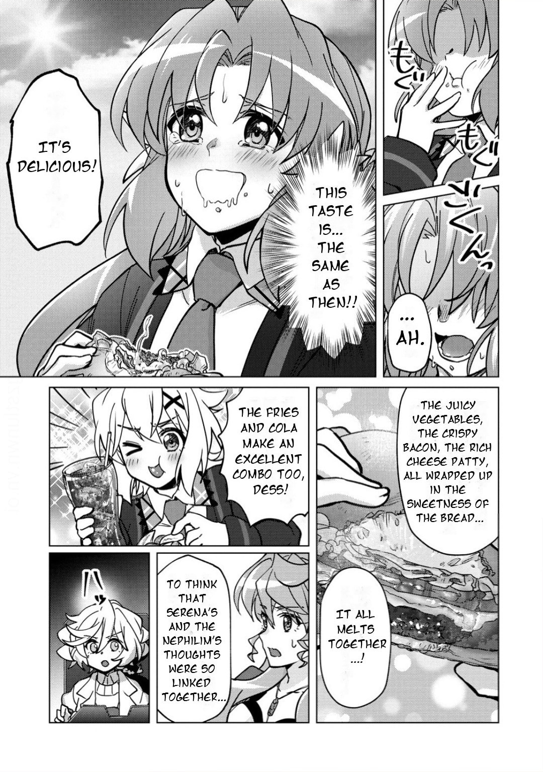Senki Kanshoku Symphogear - Shirabe Meshi Chapter 40 page 18 - 