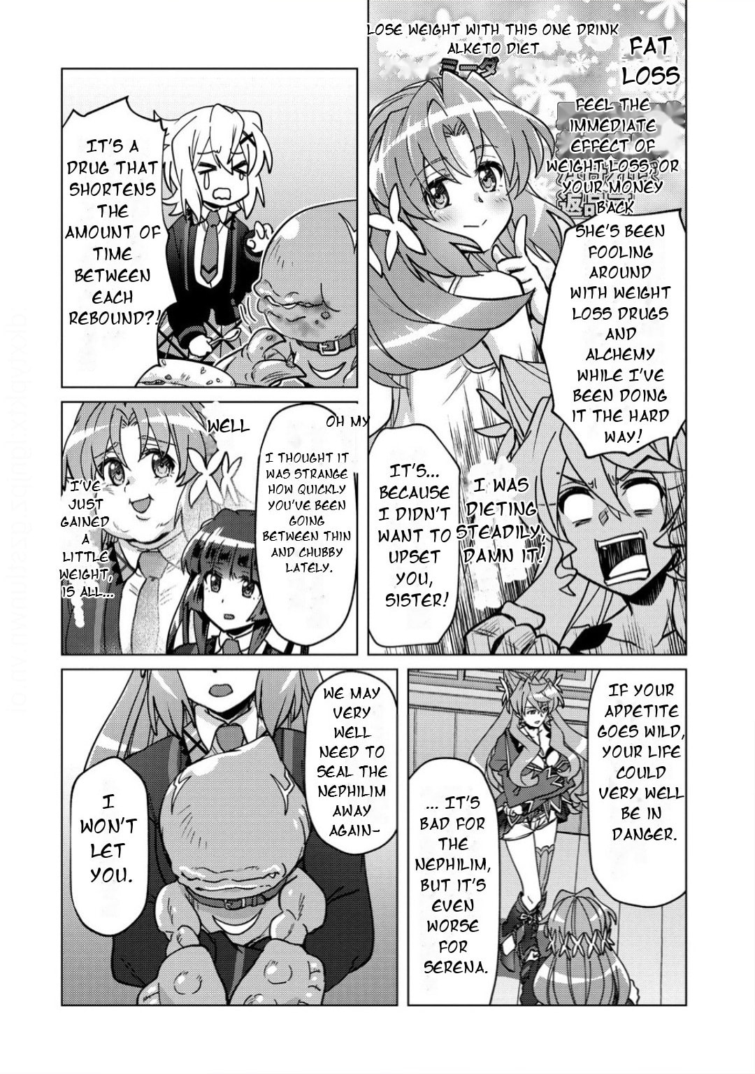 Senki Kanshoku Symphogear - Shirabe Meshi Chapter 40 page 7 - 