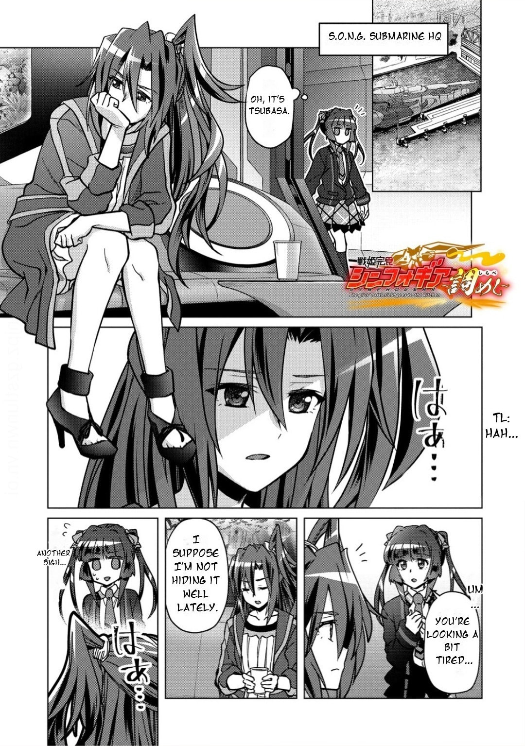 Senki Kanshoku Symphogear - Shirabe Meshi Chapter 41 page 2 - 